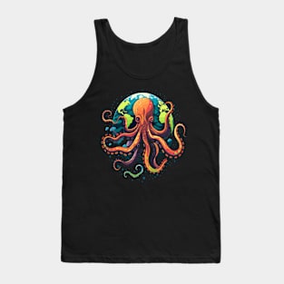 Octopus Earth Day Tank Top